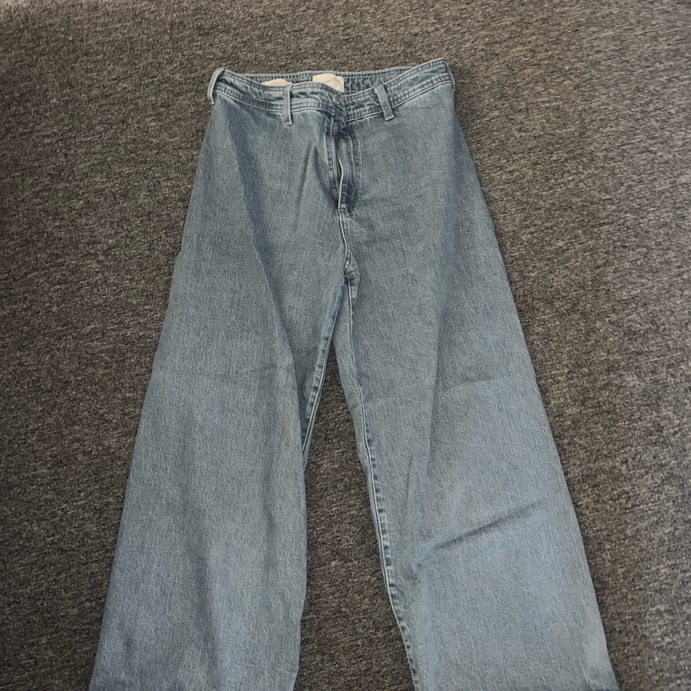 Universal Thread Light Wash Wide Leg Jeans - Size 10